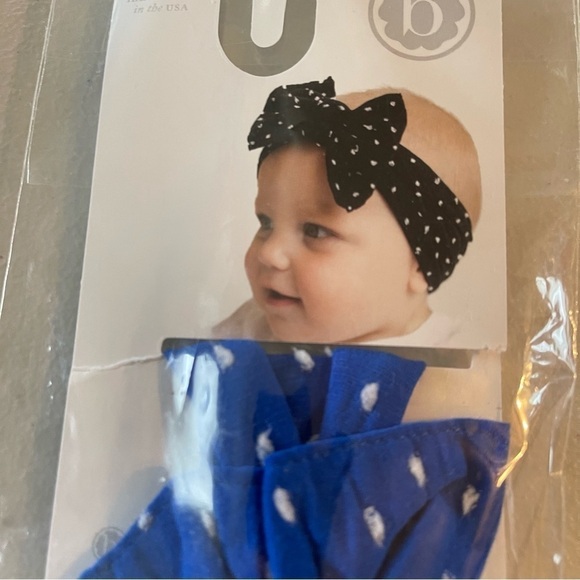 NWT Baby Bling blue white bow - Picture 4 of 4